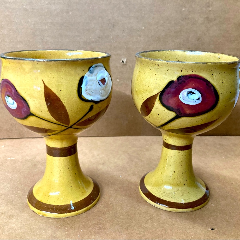 Mid-Century stonewareJapan goblet